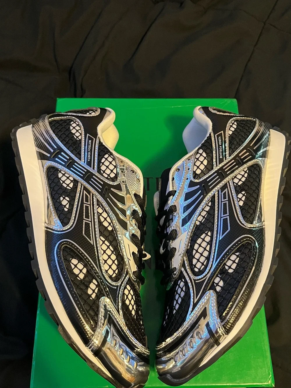 Bottega Veneta Athletic shoes Black and White colorway Size 11